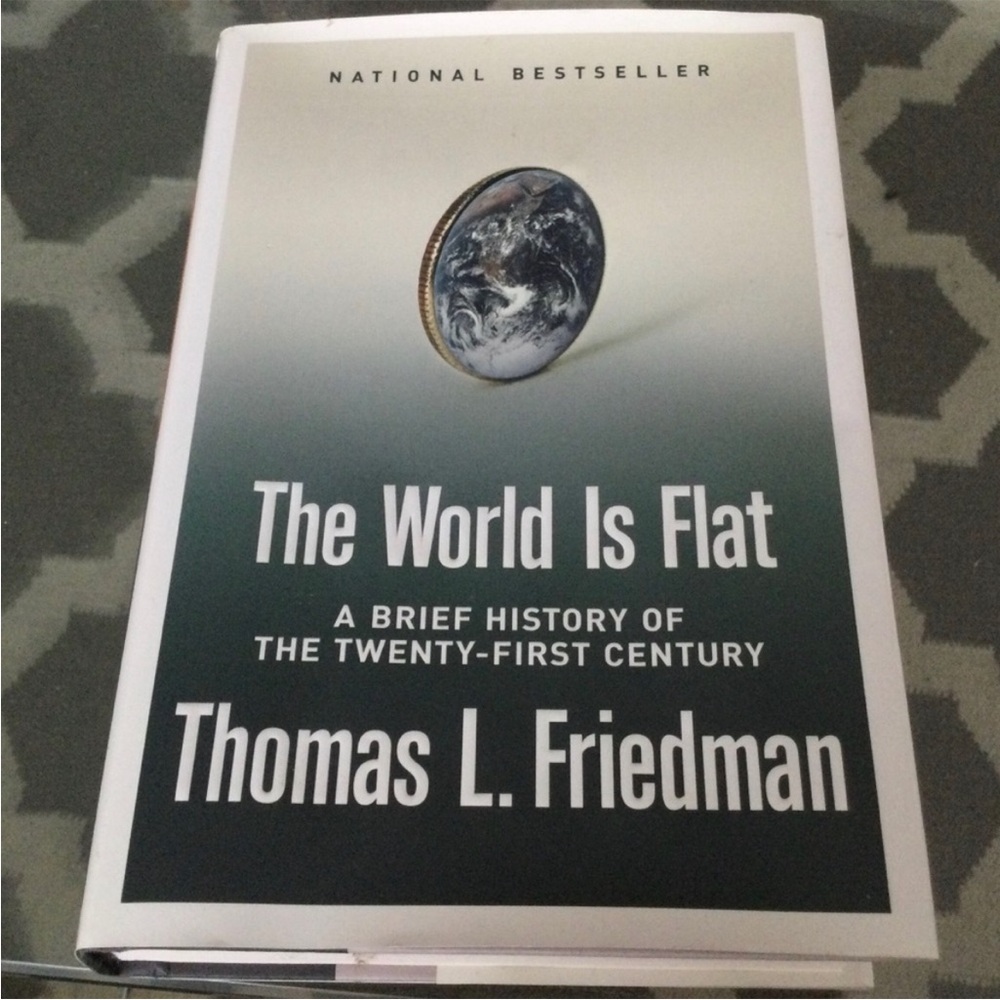 First Edition! The World is Flat book by Thomas Friedman 2005 Hardcover